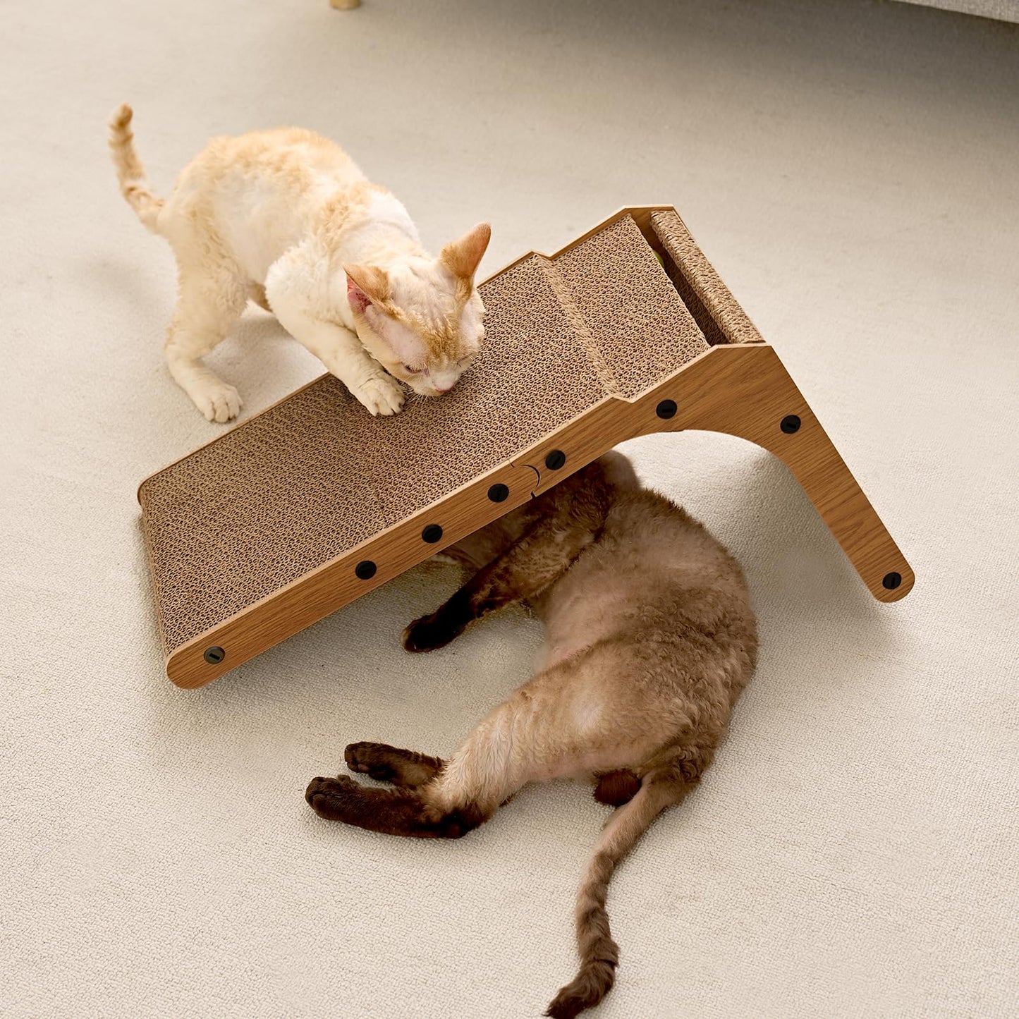 EHEYCIGA Large Cat Scratcher Pad – Brown