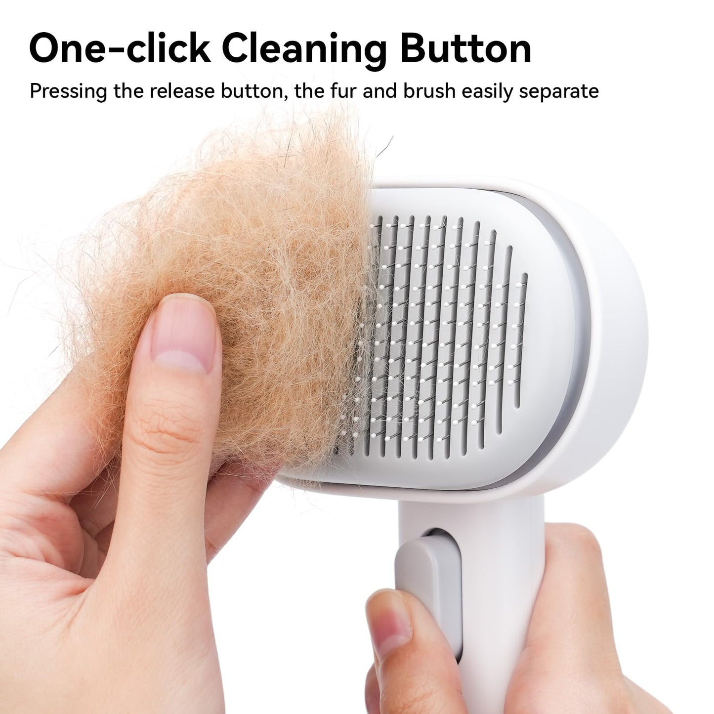 Aumuca Pet Grooming Brush for Cats & Rabbits