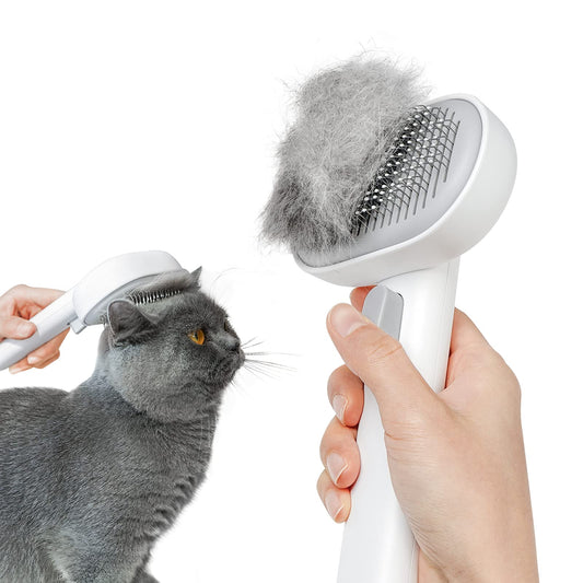 Aumuca Pet Grooming Brush for Cats & Rabbits